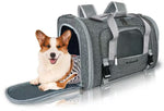 Mr. Peanut's Monterey Series Airline Compliant Horizontal Backpack Pet Carrier - By Baano