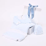 CHARLES | Boys Blue All-in-One Gift Set (3)