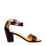 Elyse Faux Leather Sandal Heels