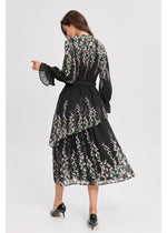 Cherry Blossom Tiered Dress MissFinchNYC