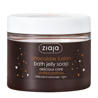 Chocolate Fusion - Bath Jelly Soap - Delicious Skin Care