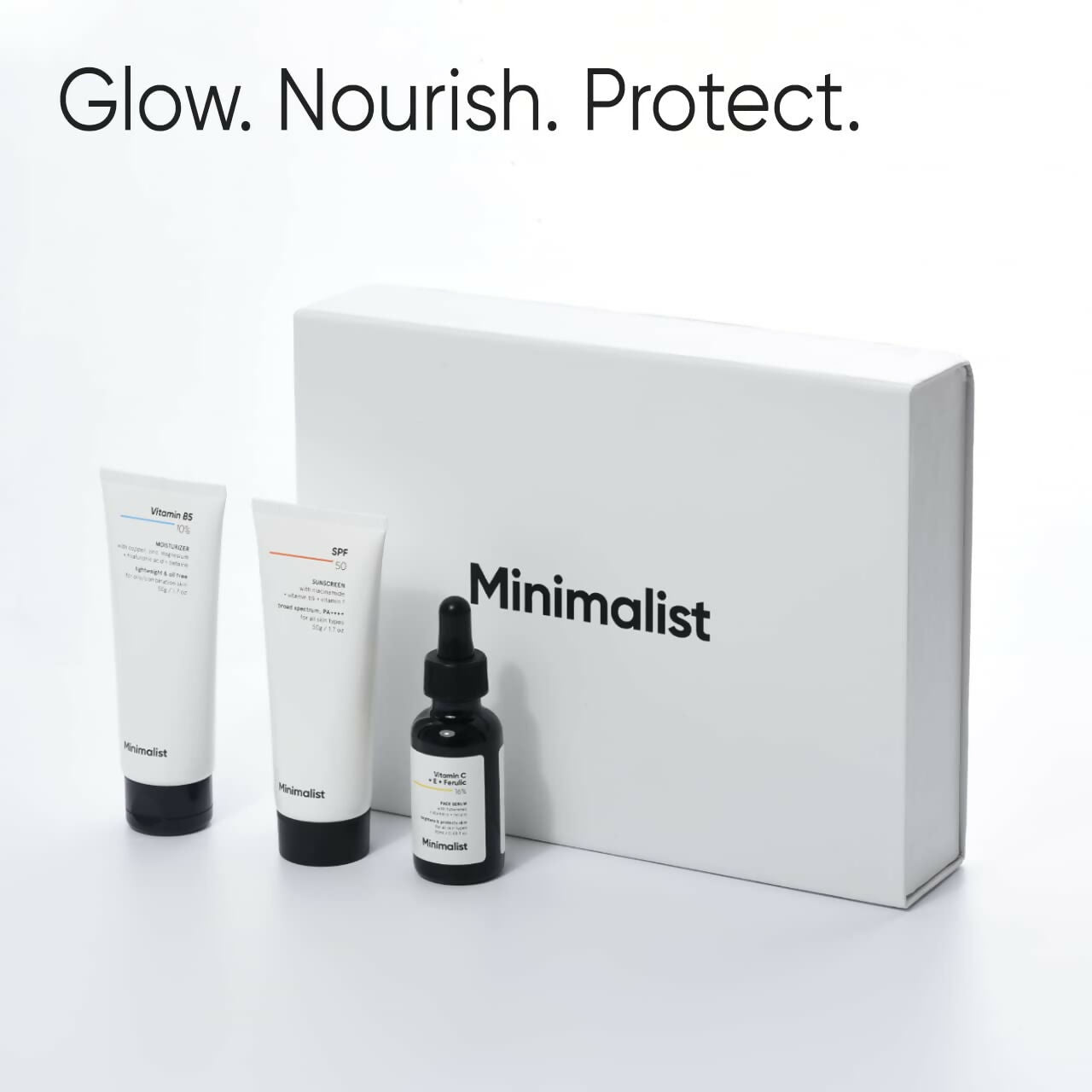 Minimalist Glow & Protect Skincare Kit