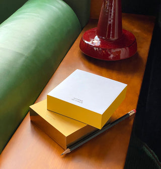 Colorpads: Yellow with gold edging - By Baano