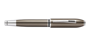 Peerless™ Translucent Titanium Gray Fountain Pen - By Baano