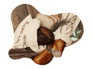 Linen Bread Bags