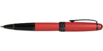 Bailey™ Matte Red Lacquer Rollerball Pen - By Baano