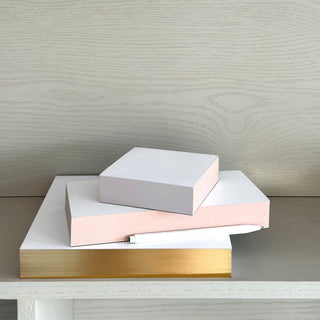 Multi-Edged Pads: Blush/Gold/Grey, 3 sizes - By Baano