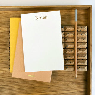 Ivory  Multi-color Edged Jotters - By Baano