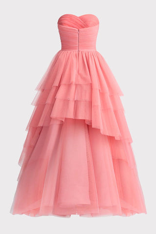Compelling Love Strapless Maxi Dress - By Baano