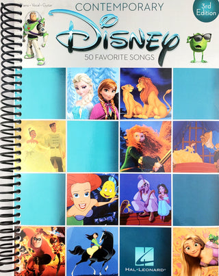 Contemporary Disney: 50 Favorite Songs (Piano-vocal-guitar) (Spiral Bound) - By Baano