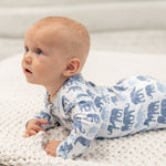 Blue Elephant Convertible Romper - By Baano