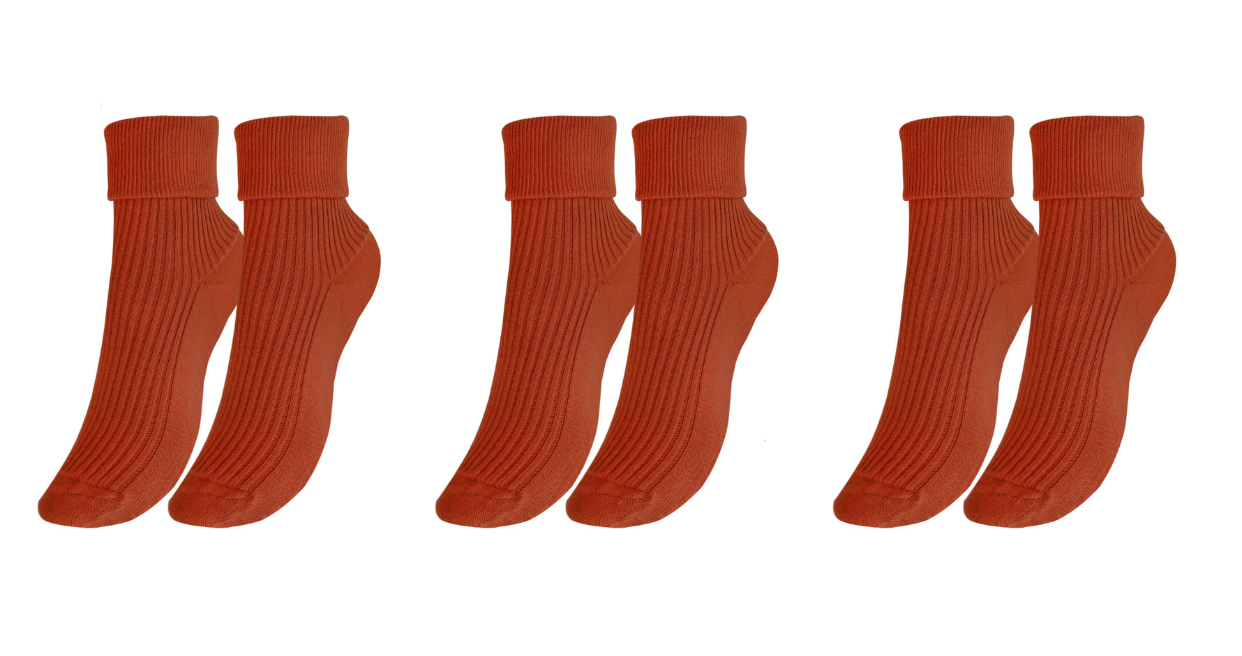 tittimitti® 100% Organic Combed Cotton Luxury Women's Socks 3-Pack. Made in Italy.