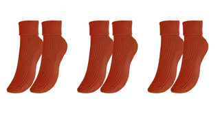 tittimitti®100% Organic Combed Cotton Luxury Women's Socks 3-Pack. Made in Italy.