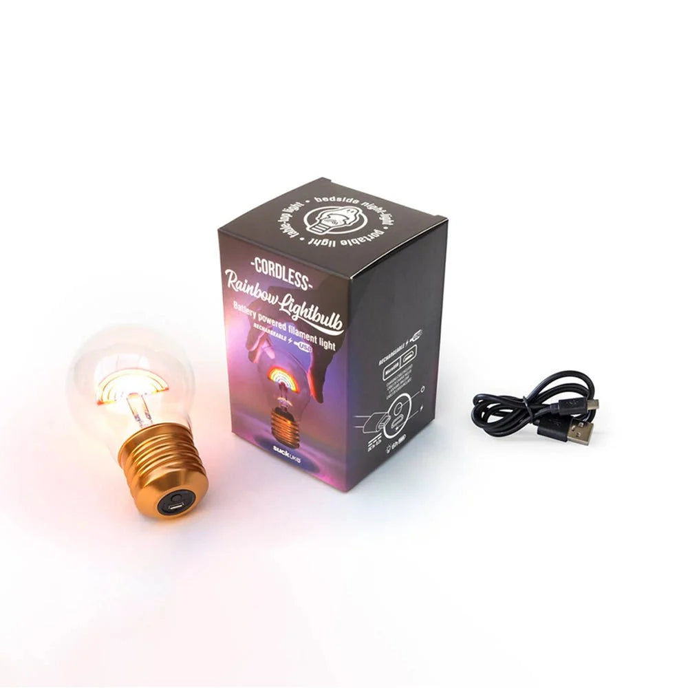 Cordless Rainbow Lightbulb