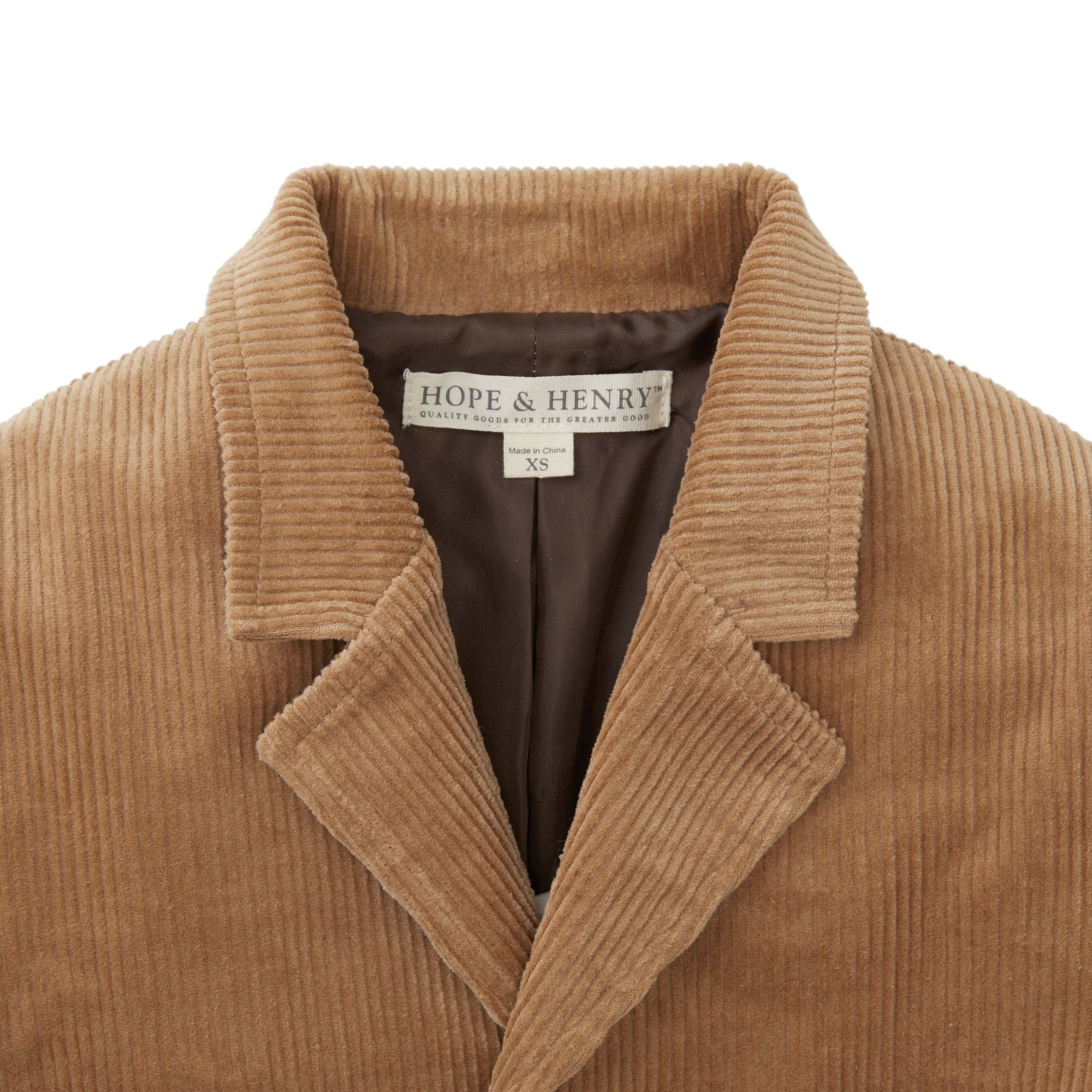 Organic Corduroy Blazer with Elbow Patches Hope & Henry