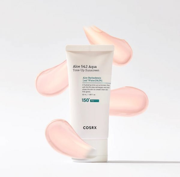 Cosrx Aloe 54.2 Aqua Tone-Up Sunscreen SPF50+ PA++++ - By Baano