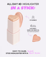 Pretty Filter In My Heart Stick Highlighter Moonlight Beam - By Baano