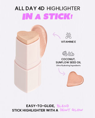 Pretty Filter In My Heart Stick Highlighter Moonlight Beam - By Baano