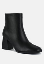 Cox Cut Out Block Heeled Chelsea Boots