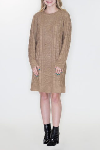 Cable Knit Dress