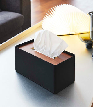Tissue Box Cover - Rectangle - Steel - By Baano