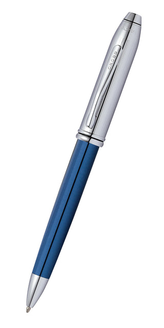 Townsend Blue and Chrome Ballpoint Pen - By Baano