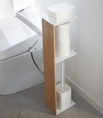 Bathroom Organizer - Steel + Wood - By Baano