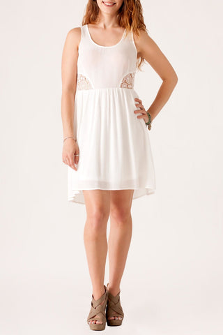 Crochet Back Dress