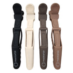 Professional Crocodile Grip No-Slip Sectioning Clips - 4pc