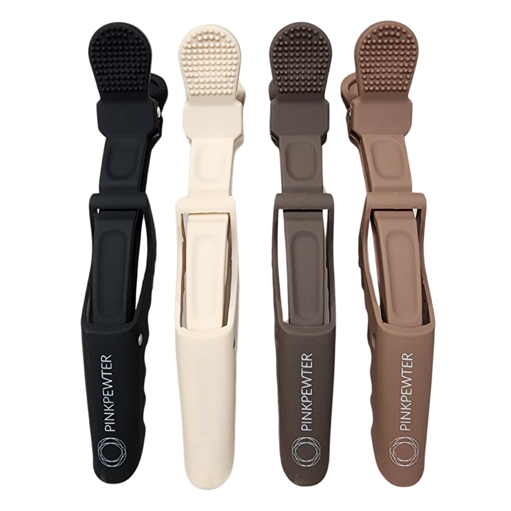 Professional Crocodile Grip No-Slip Sectioning Clips - 4pc