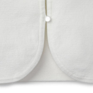Cropped Curved Hem Cardigan - By Baano