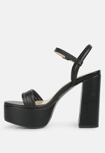 Cruella Block Heel Platform Sandals