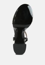 Cruella Block Heel Platform Sandals