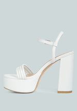 Cruella Block Heel Platform Sandals