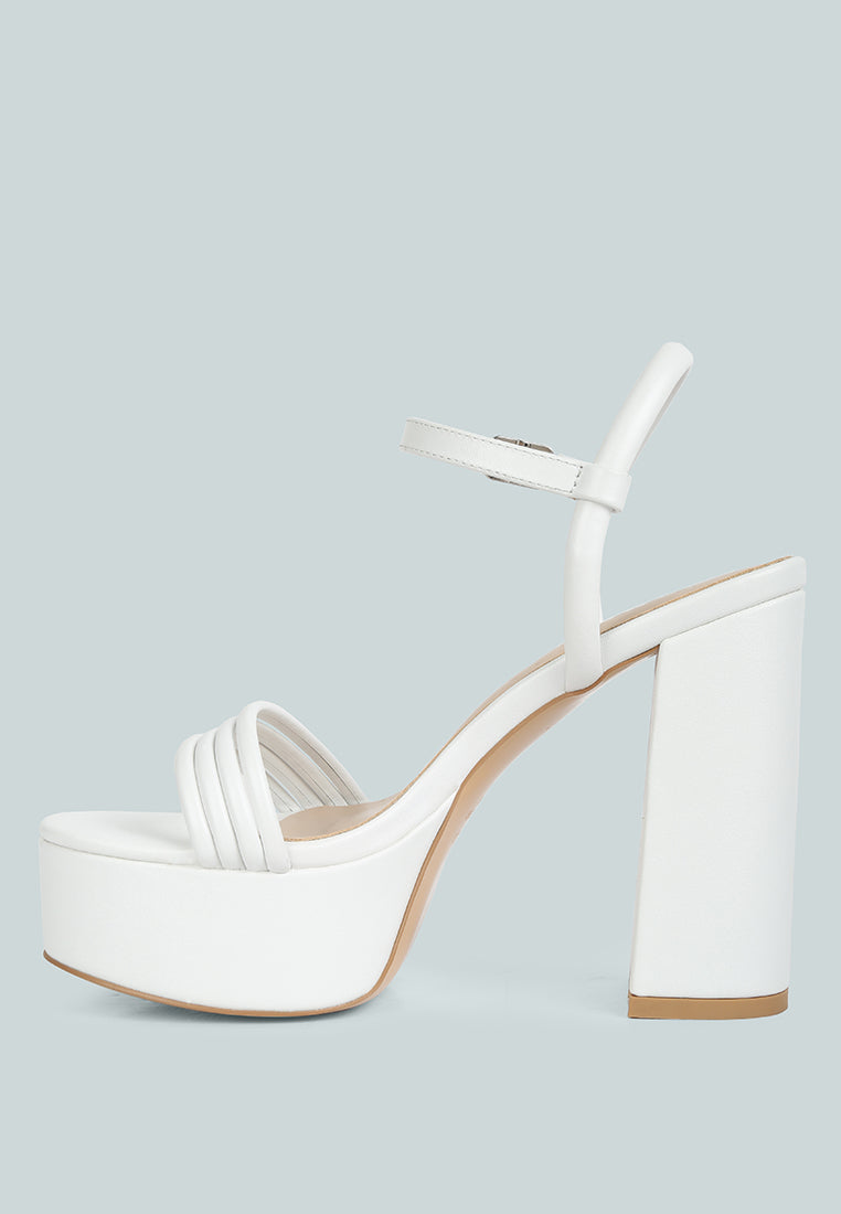 Cruella Block Heel Platform Sandals