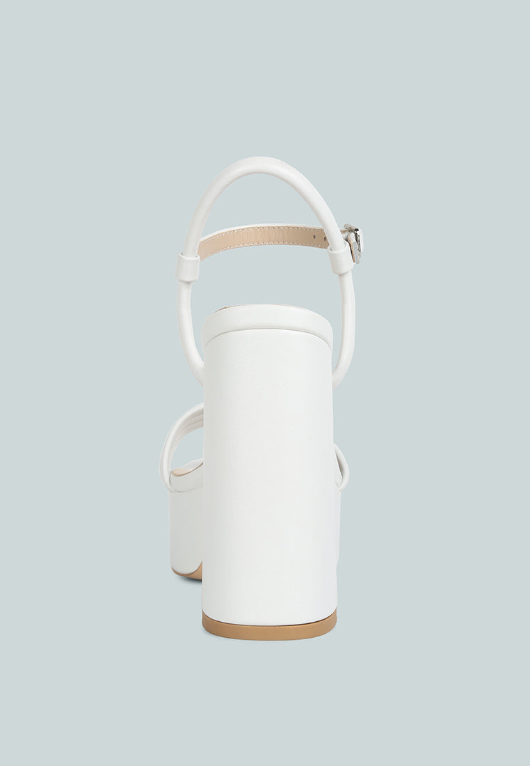 Cruella Block Heel Platform Sandals