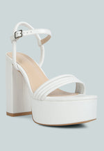 Cruella Block Heel Platform Sandals