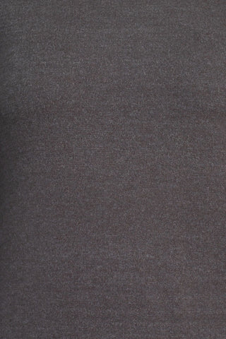 Cupio Scoop Neck Long Sleeve Solid Knit Top - By Baano