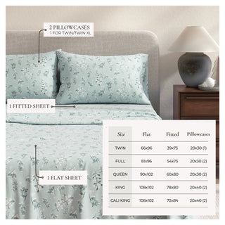 Turkish Cotton Flannel Sheet - Belle Collection