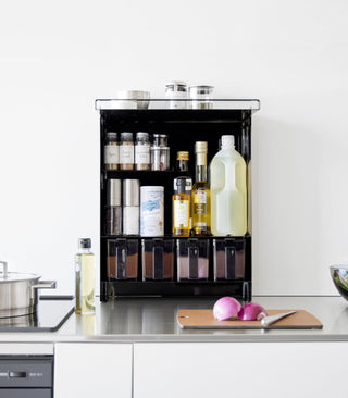 Concealable Spice Rack - Steel - By Baano