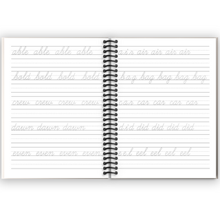 Cursive Handwriting Workbook for Teens (Spiral Bound) - By Baano