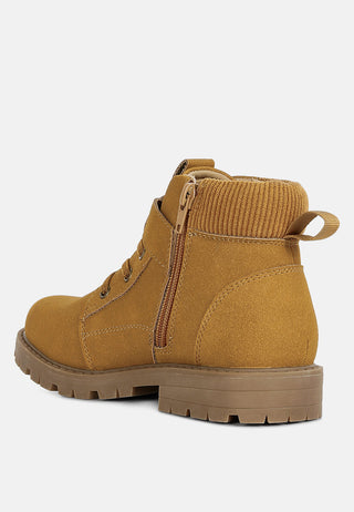 Cushion Collared Ankle Boots