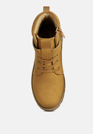 Cushion Collared Ankle Boots