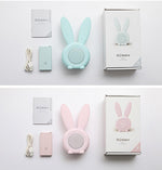 Cute Bunny Ear LED Digital Alarm Clock Electronic Kids Alarm Clock for Kids Children's Alarm Clocks for Girls Boys Bedroom Night Light for Kids Touch Control and Snoozing with USB Sound Control Rabbit Night Lamp Desk Clock Home Decoration Stevvex