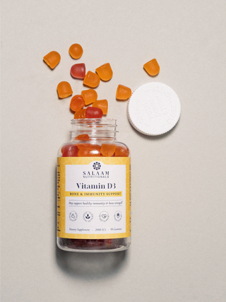 Halal Vitamin D3 2000 IU Gummies - 90 Count | Salaam Nutritionals - By Baano