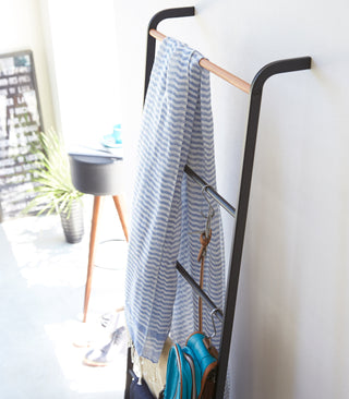 Leaning Storage Ladder (63" H)  - Steel - By Baano