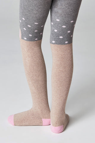 Conte-Kids Cotton Terry Tights - Sof-Tiki 522 - By Baano