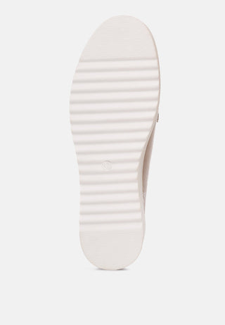 Daiki Platform Lug Sole Tassel Loafers