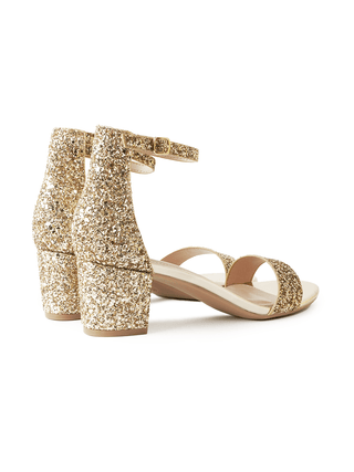 Daisy | Gold Glitter