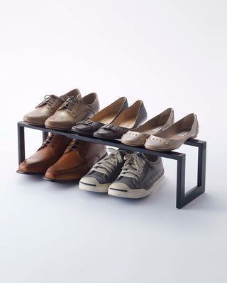 Expandable Shoe Rack (6" H)  - Steel - By Baano